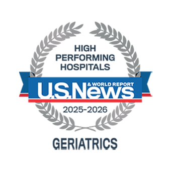 USNews Geriatrics 2025 award #9