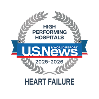 USNews Heart Failure 2025 award #13